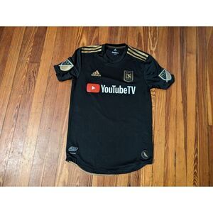 Adidas MLS LA Angelos FC Soccer Jersey Black/Gold Mens Small